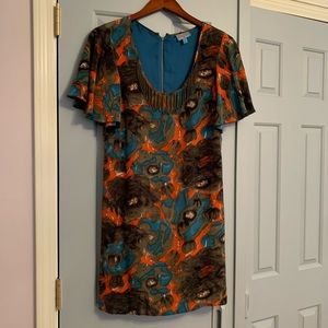 Playful printed dress